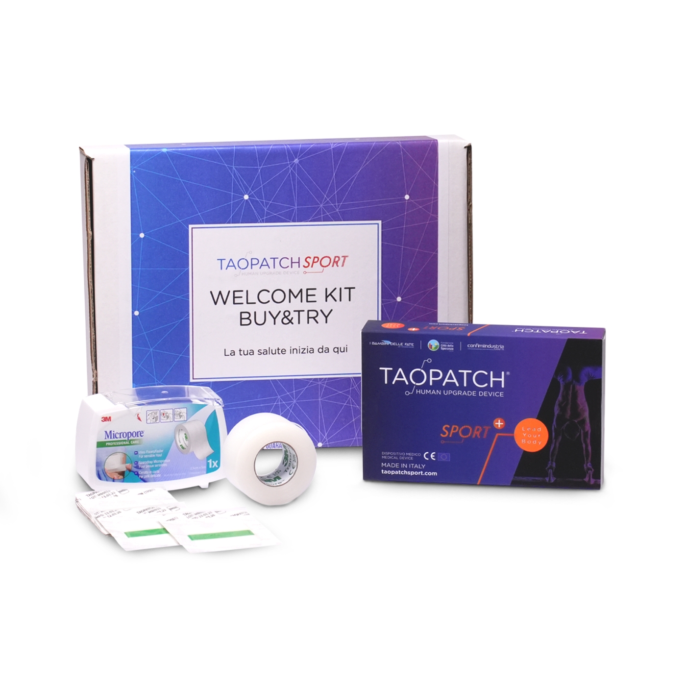 TAOPATCH® SPORT E APPLICAZIONE BUY AND TRY